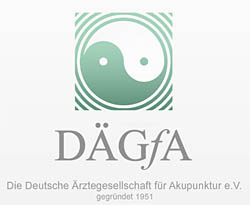 DÄGfa Logo - Mitglied in der Deutschen Ärztegesellschaft für Akupunktur e.V.